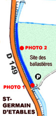 Parcours des anciennnes ballastires